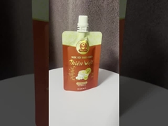 Προσαρμοσμένο 121C 135C Αδιάβροχο Stand Up Spout Pouch για υγρό φαγητό