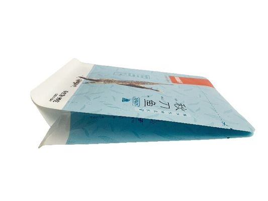 Χάρτινη Πλαστική Επίπεδη Σακούλα Σακούλα 90g Ξηρά Πλαστικοποίηση για Αποξηραμένα Ψάρια