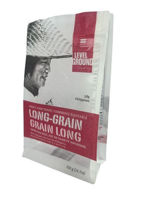 CMYK χρώματα Kraft Stand Up Pair Packaging Bags με παράθυρο και φερμουάρ