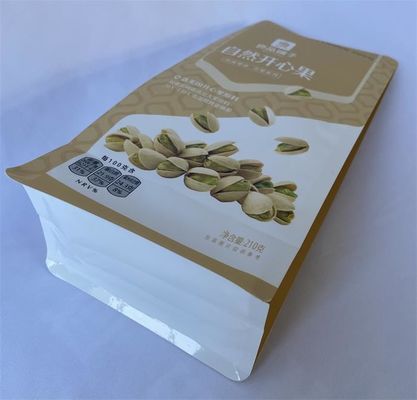 Προσαρμοσμένες τυπωμένες επίπεδες θήκες από χαρτί Mylar Stand για ξηρούς καρπούς