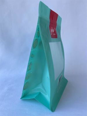 Τυπωμένο λογότυπο Mylar Flat Bottom Πλαστικές Σακούλες Προσαρμοσμένο Λογότυπο για Σνακ Φαγητό