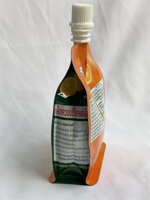 Flat Bottom Spout Συσκευασία Θήκη High Barrier για Ροφήματα Φρούτων 150ml