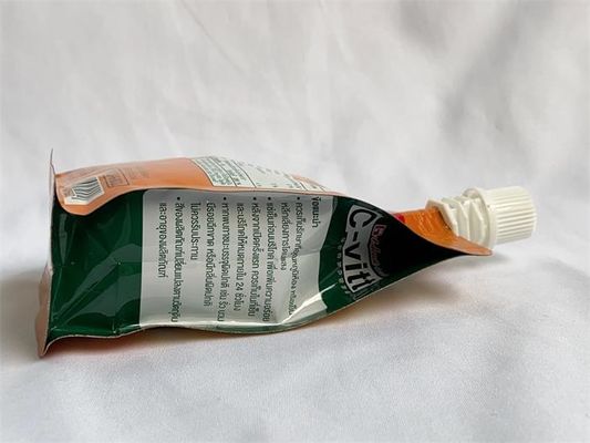 Flat Bottom Spout Συσκευασία Θήκη High Barrier για Ροφήματα Φρούτων 150ml