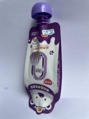 Προσαρμοσμένη ματ επιφάνεια Stand Up Pouch για παγωτό Jerry